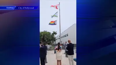 Hollywood flies Progress Pride flag at City Hall, symbolizing city’s open and diverse community