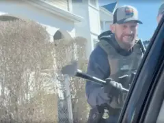 ICE: Man who smashed car window in New Bedford detainment is federal agent, not militia leader